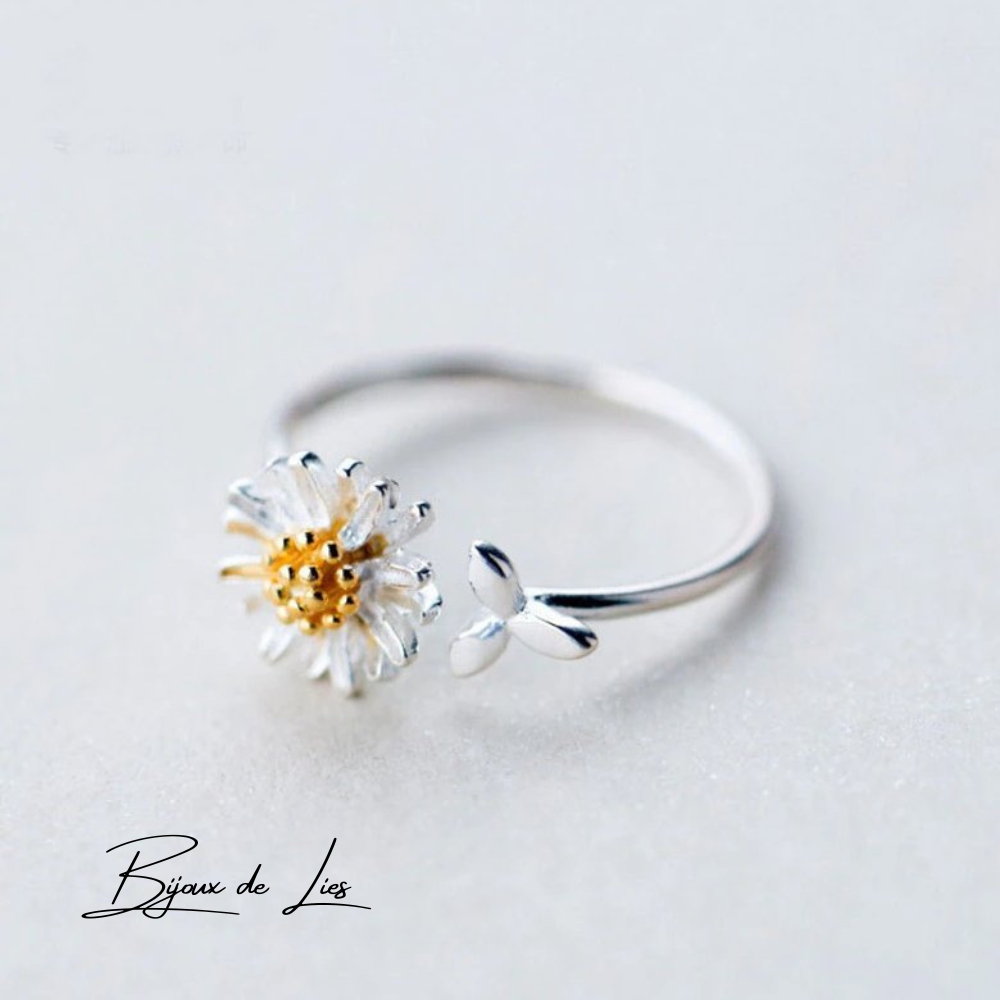 Bague à fleurs Blooming Daisy